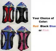 Truestyle Dog Harness Pet Adjustable Buckles Soft Breathable Air Mesh Medium