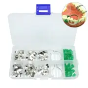 1Set 100Pcs Dental Matrix Contoured Matrix+40Pcs Silicone Add-On Wedge