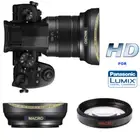 HD ULTRA WIDE ANGLE LENS FOR Panasonic Lumix DC-G95 Camera with 12-60mm Lens
