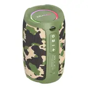 Catzon Bluetooth Speaker Portable Wireless Loud Stereo Sound Rich Bass for Home Outdoor-Camouflage