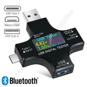 Digital Voltage Current Meter Power Capacity Tester USB Type-C Charger Detector