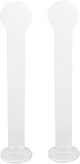 Kisangel 2Sets Acrylic Tape Storage Racks Adhesive Tape Display Stands Strong Organizer for Washi Double Sided Tapes Easy Assembly Smooth Surface for Home Office Use
