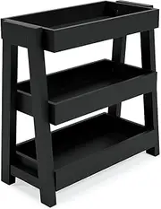 [Signature Design by Ashley] Blariden Modern Children's Accent Shelf, Charcoal