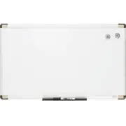 Quartet Euro Whiteboard Magnetic 760x460mm Pen Tray Marker Magnets White Board