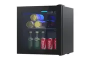YOPOWER 36L Mini Bar Fridge Cooler Black