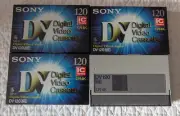 New 4 Sony DV120MEM Digital Video Cassettes IC Memory SEALED