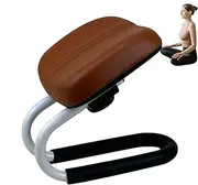 Gungtj Prayer Bench - Adjustable Height Kneelers for Praying with Sponge Cushion | Bench Seat, Meditation Accessories, Non-Slip Leg Sleeve, Portable Chair for Home Yoga Studio