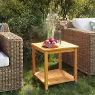 Side Table Small Wooden Bedside Cabinet Nightstand Coffee End Bistro Furniture