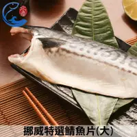 在飛比找蝦皮商城優惠-【佐佐鮮】挪威特選鯖魚片(大)_190g±10%片_1~2人