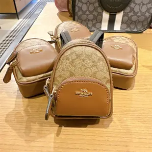 美國代購 Coach C7803 雙肩包造型 包包掛飾飾品 小後背吊飾