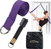 Stretch Bands for Exercise. Yoga Straps for Stretching with Loops. Stretch Strap for Physical Therapy, Dance and Gymnastic Exercise with Carry Bag