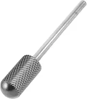 COMPUKAS Efficient Tungsten Nail Drill Bit Round Cylinder for Quick Nail Removal Manicure Accessory for Enhanced Cuticle Prep Grinding Bit for Smooth Results