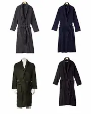 NWT Men's Croft & Barrow Plush Robes Blue Green Black Grey Small / Medium 36-40