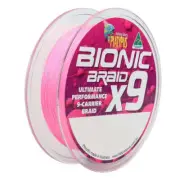 Platypus Bionic X9 Hot Pink 300m Braid Fishing Line - Choose Lb BRAND NEW @ eBay