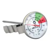 Milk Frothing Thermometer with Clip White One Size