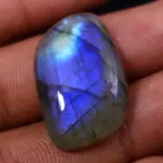 26.90 Ct Amazing Spectrolite AAA Blue Fire Labradorite Gemstone jewellery Supply