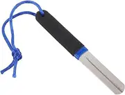 Toyvian Fish Hook Grinding File Portable Sharpening Stone Fishhook Sharpening Stone Aluminum Alloy Sharpening Tool Fishing Hook Sharpeners Portable Hook Sharpener Blue Diamond
