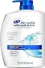 Head & Shoulders Anti-Dandruff Shampoo Elegant & Clean 1L for Freshness