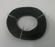 22 AWG tinned copper stranded hook up wire, 100 feet Black UL1007, project wire