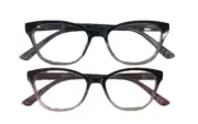 Foster Grant "Doubles" VRL 2107 Blue/Purple Reading Glasses +1.50 NEW!!