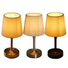 Cordless LED Metal Table Lamp USB Rechargeable Touch Control Night Light Lamp
