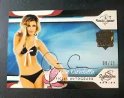 2019 Benchwarmer CASSIE CARDELLE 25 Years SIGNATURE Gold Foil Auto/25 PLAYBOY