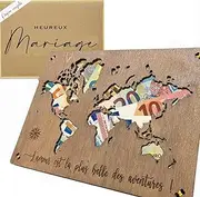 Woodland Mail Cadeau d'argent de mariage Cadeaux d'argent pour les mariés emballage with card de mariage