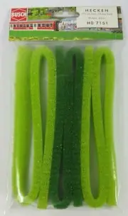 BNIB BUSCH 7151 18mm x 1.5m BASIC HEDGE ROW MODEL RAILWAY SCENERY OO