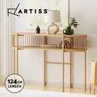 Artiss Console Table Hallway Table Entry Table Display Sofa Table 124CM Pine