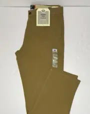 Dockers Ultimate Chino Pant Straight Fit In Brown 34x32 - Stretchy/Soft Fabric