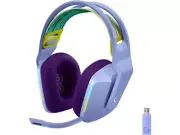 Logitech G733 Circumaural LIGHTSPEED Wireless RGB Gaming Headset for PC - Lilac
