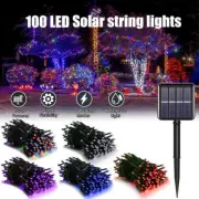 100 LED Solar String Lights Outdoor Decoration Waterproof String Lights Christma