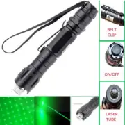 New Laser Pointer Pen Green Light Visible Beam Light Lazer + battery + Charger