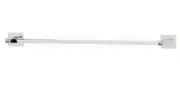 Alno C8420-24-SN Contemporary II Crystal Towel Bar In Satin Nickel, New!