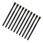 10pcs Flat Head Brush Professional Ultra Thin Soft Hair Brow Liner EOM
