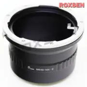 Mamiya 645 M645 lens to Nikon Z mount adapter camera Z6 Z7 II Z50 Z fc Z30 Z5 Z9