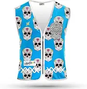 REEFLEXX Women's safety vest, increased visibility in road traffic, jogging, cycling or car