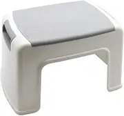 Box Sweden H21cm Multi-Purpose Adults/Kids Plastic Single Step Stool Ladder Grey