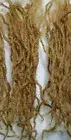 100% Human Hair dreadLocks 6 handmade 14'' very small light brown 1.5 mm wide