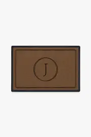Infinity Monogram J Doormat