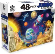 Puzzle Master 'Space Explorer' - 48 Piece Jumbo Floor Puzzle - Jigsaw Puzzles...