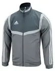 Adidas Men TIRO 19 PRE Jacket Running Athletic Gray Top Casual Jackets DW4787