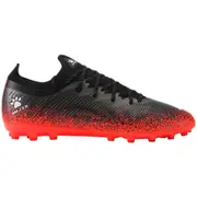 Kelme Mens Galactic Sr Multi Ground Football Soccer Boots (Black/Neon Orange)