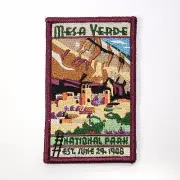 Official Mesa Verde National Park Souvenir Patch Cliff Palace 1906 Colorado