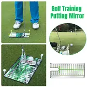 Golf Putting Mirror Swing Trainer Indoor Practice Accessories Training Aid Tools