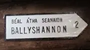 Ballyshannon Donegal Ulster HandCast Irish Road Sign Made in Ireland