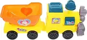 1Set Cartoon Digging for Lightweight Beach Bucket Shovel Tool Adorable Train Design Summer Outdoor Fun