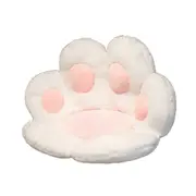 Cute Seat Cushion, Cat Paw Chair Cushion, Lazy Sofa in Cat Paw Shape, Sofa Back Cushion Nap Cushion Toy Gift for Adults Children (Pink)