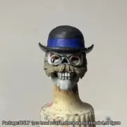 #C Premium 1/18 Hat Skull Man Head Sculpt Soldier Head For 3.75" Action Figure