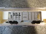 N - Atlas 3155 - 2 Bay PS-2 Covered Hopper, Minneapolis St Louis MStL 70474 NIB